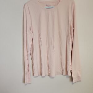 Athleta Soft Pink Long Sleeve Top